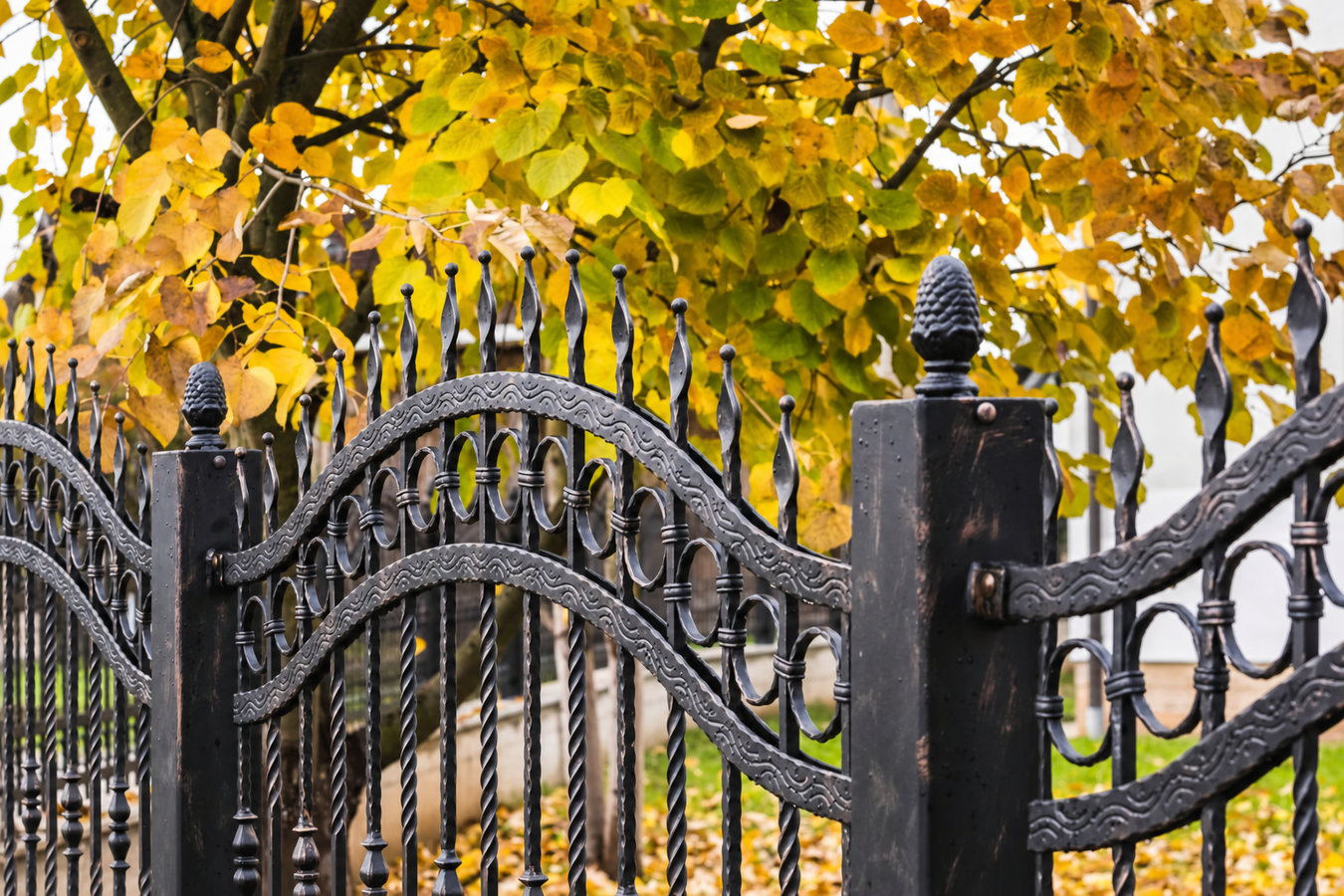 Ornamental Iron Fence Installation in Beaumont, TX